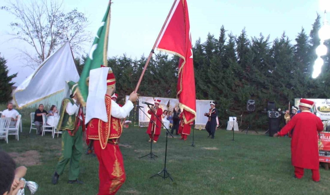 Yıllar önce oğlu için getirdiği mehteri şimdi de torunu için getirdi Burhaniye’de, iş adamı Emin Bilir, yıllar önce oğlu için getirdiği