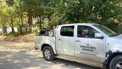 Erdek Belediyesi tarafından ilçe genelinde haşere popülasyonun önüne geçilmesi amacıyla
