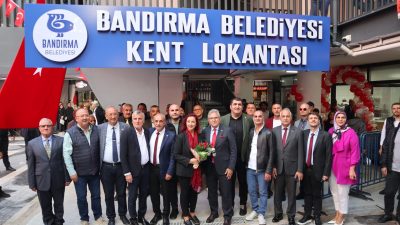Bandırma Belediyesi’nin sosyal destek projesi Kent Lokantası, ikinci şubesini Eski