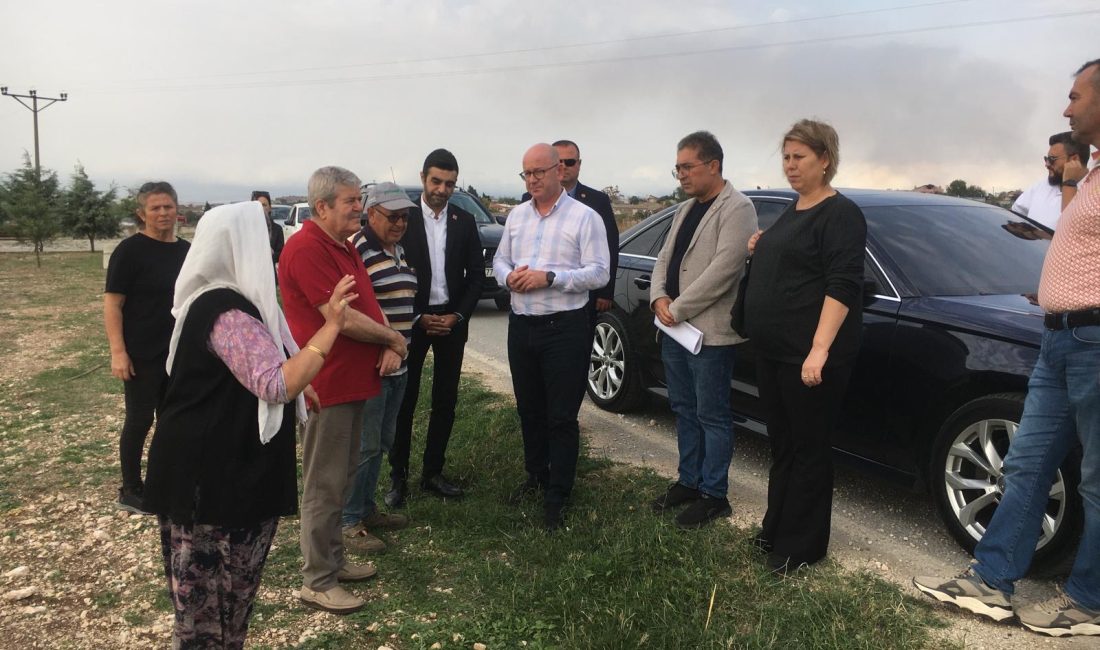 Vekil Sarı’dan taşocağı projesine sert tepki Yeşilçomlu Mahallesi’ndeki mera alanın taşocağı sahasına dönüştürülmesine tepki gösteren CHP