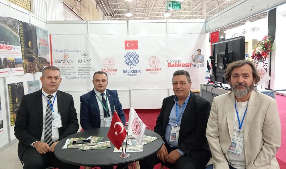 Balıkesir, İran’da tanıtılıyor İran’ın Tebriz kentinde düzenlenen Uluslararası Tebriz Turizm Fuarı’nda İranlılar ve