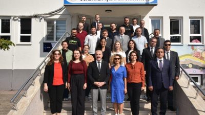 Gönen Öğretmen Işıl İpek Ortaokulu’nu ziyaret eden İl Milli Eğitim