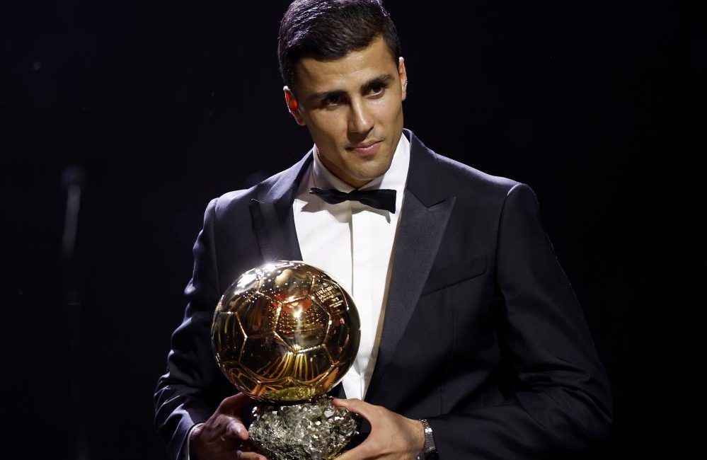 Yılın en iyi oyuncusu Rodri oldu 2024 Ballon d’Or (Altın Top) ödülünün sahibi İspanyol futbolcu Rodri