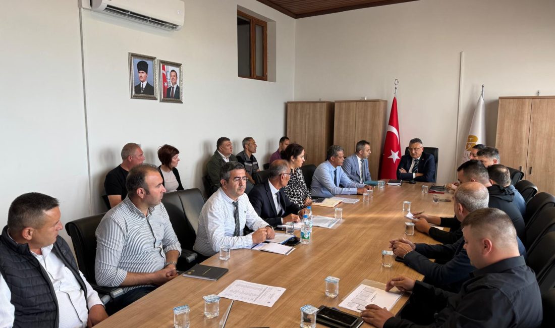 BASKİ, Bandırma ve çevresinde çalışmaları değerlendirdi BASKİ Genel Müdür Yardımcısı Hüseyin Yurdakul’un başkanlığında, Bandırma ve çevre