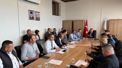 BASKİ Genel Müdür Yardımcısı Hüseyin Yurdakul’un başkanlığında, Bandırma ve çevre