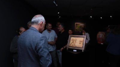 Mysia Sanat Grubu’nun KYZIKOS Antik Kenti’nden esinlenerek tuvale ve çamura