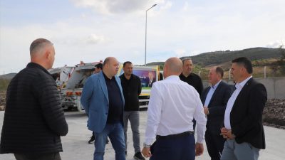 Gönen’e, büyükşehir tarafından kazandırılan “Katı Atık Aktarma İstasyonu” için start
