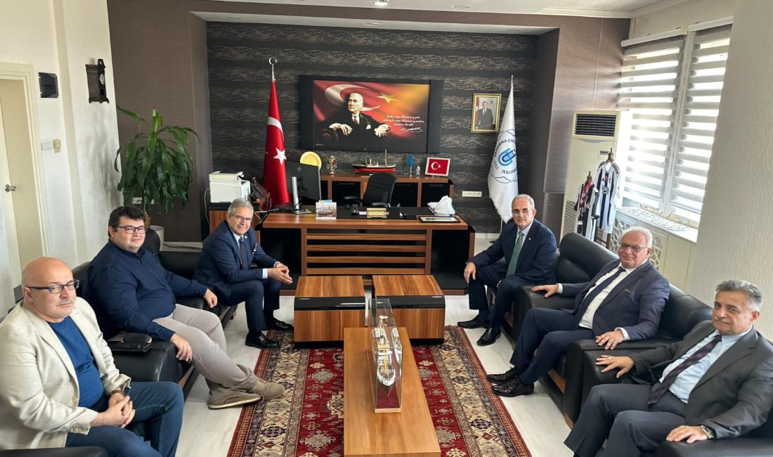 Mirza’dan BANÜ programı Bandırma Onyedi Eylül Üniversitesi’ni ziyaret eden Bandırma Belediye Başkanı Dursun