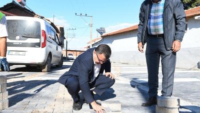 Altıeylül Belediyesi Fen İşleri Müdürlüğü, kırsal ve merkez mahallelerinde yürüttüğü