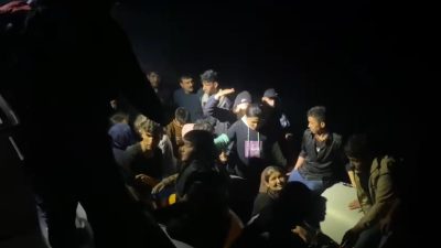Ayvalık açıklarında Yunanistan’ın Midilli (Lesvos) Adası’na yasadışı yollardan geçmek isteyen
