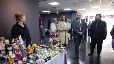 Bandırma Kadınlar Derneği tarafından düzenlenen Mor Sepetler Alışveriş Haftası’nın açılışı,