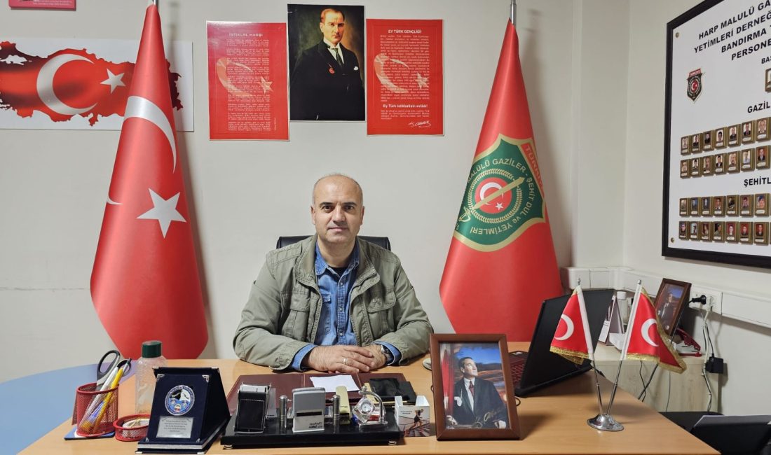Bandırma’nın şehit ailelerinden Bahçeli’ye “Öcalan” Tepkisi Türkiye Harp Malulü Gaziler, Şehit Dul ve Yetimleri Derneği Bandırma