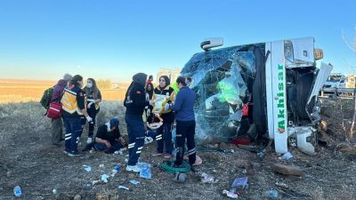 Aksaray’da meydana gelen feci otobüs kazasıyla ilgili Aksaray Cumhuriyet Başsavcılığından