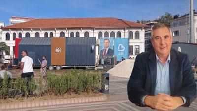 Bandırma’da Büyükşehir Belediyesine bağlı hizmet veren “On On” isimli kafenin