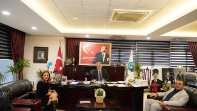 Bandırma İlçe Milli Eğitim Şube Müdürleri Azize Karlı ve Ahmet