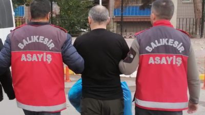 Balıkesir’de 7 ay önce işlediği yağma ve kasten öldürme suçlarında