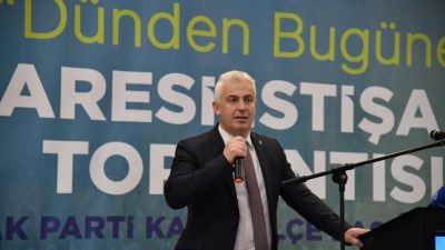 İçişleri Bakanı Ali Yerlikaya, AK Parti Karesi İlçe Başkanlığının kongresine