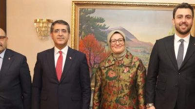 Ankara’ya ziyaret programı düzenleyen Balıkesir Valisi İsmail Ustaoğlu, AK Parti