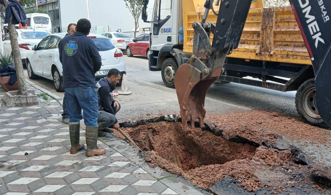 ALT YAPI ARIZALARI BİTMİYOR Edinilen bilgiye göre; özellikle su kesintilerinin ardından yeniden sisteme verilen