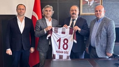 Bandırmaspor Kulübü ve Bandırma Bordo Basketbol yetkilileri, görevlerine yeni başlayan