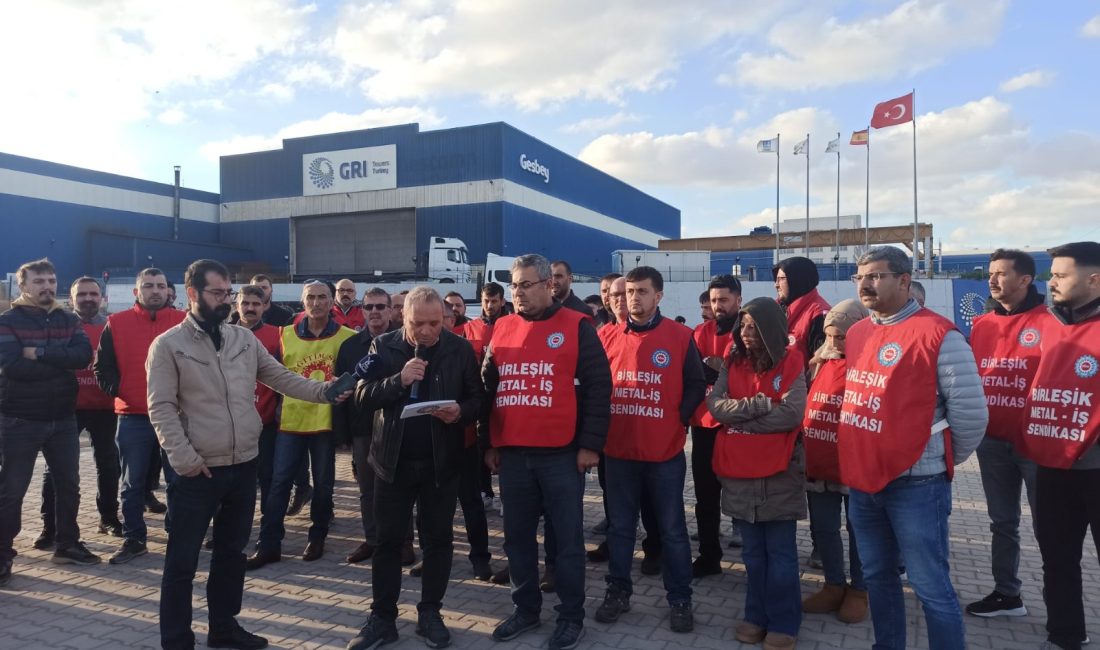 Gönen’de Gesbey işçileri işten çıkarmalara karşı ayakta DİSK Birleşik Metal İş Sendikası, Gönen’de faaliyet gösteren Gesbey Fabrikası