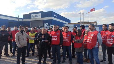 DİSK Birleşik Metal İş Sendikası, Gönen’de faaliyet gösteren Gesbey Fabrikası