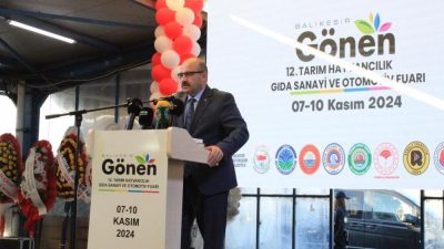 Gönen’de geleneksel hale gelen Gönen Tarım ve Hayvancılık Fuarı, bu