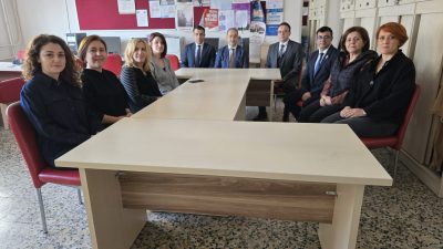 Haydar Çavuş Mesleki ve Teknik Anadolu Lisesi’ni ziyaret eden Bandırma