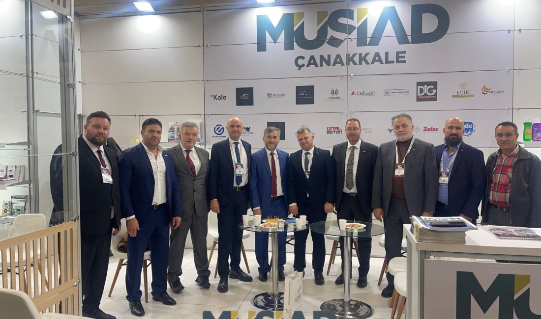 MÜSİAD Bandırma Şubesi, fuar kapsamında önemli iş bağlantıları kurarak küresel