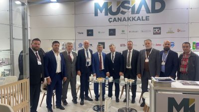 MÜSİAD Bandırma Şubesi, fuar kapsamında önemli iş bağlantıları kurarak küresel