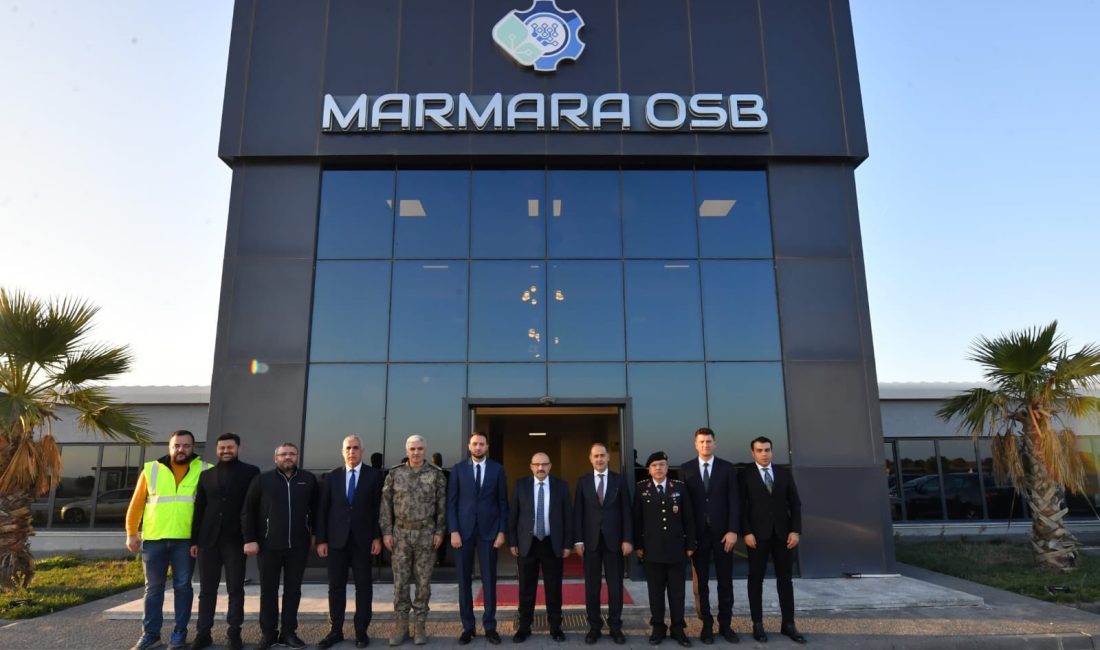 Balıkesir Valisi İsmail Ustaoğlu, Bandırma’da Marmara ve Bandırma Organize Sanayi