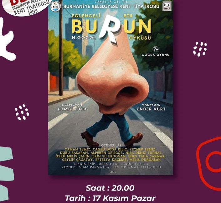 BBKT, yeni çocuk oyunuyla sahne alıyor Burhaniye Belediyesi Kent Tiyatrosu (BBKT), 25. yılında iki yeni oyunla