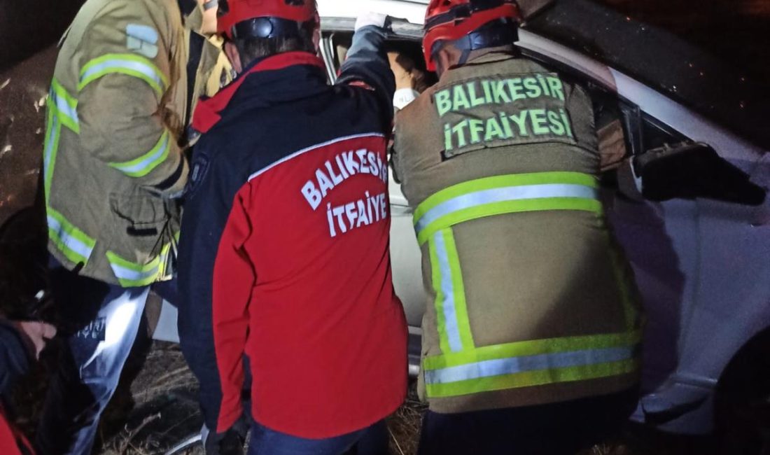 Balıkesir’de trafik kazası: 6 yaralı Altıeylül’de tek taraflı trafik kazasında aynı aileden olmak üzere 6