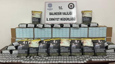 Balıkesir İl Emniyet Kaçakçılık ve Organize Suçlarla Mücadele (KOM) Şube