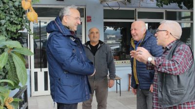 Susurluklularla bir araya gelen Belediye Başkanı Hakan Yıldırım Semizel, yapılan