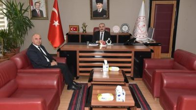 İl Milli Eğitim Müdürü Murat Demir ile bir araya gelen