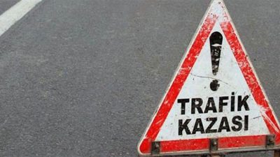 Manyas, Cumhuriyet Mahallesi yolunda meydana gelen tek taraflı trafik kazası