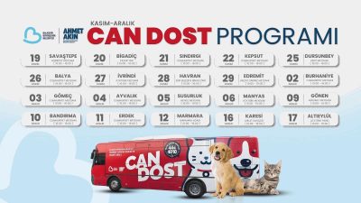 Balıkesir Büyükşehir Belediyesi’nin ücretsiz tedavi hizmeti sunan gezici veteriner aracı