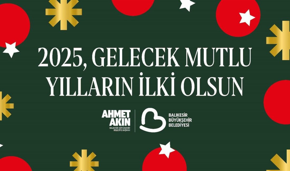 Ahmet Akın’dan yeni yıl mesajı Balıkesir Büyükşehir Belediye Başkanı Ahmet Akın, yaptığı açıklamayla tüm vatandaşların