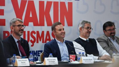 Bigadiç’te gerçekleşen Halk Buluşması’nda Bigadiçlilerle bir araya gelen Balıkesir Büyükşehir