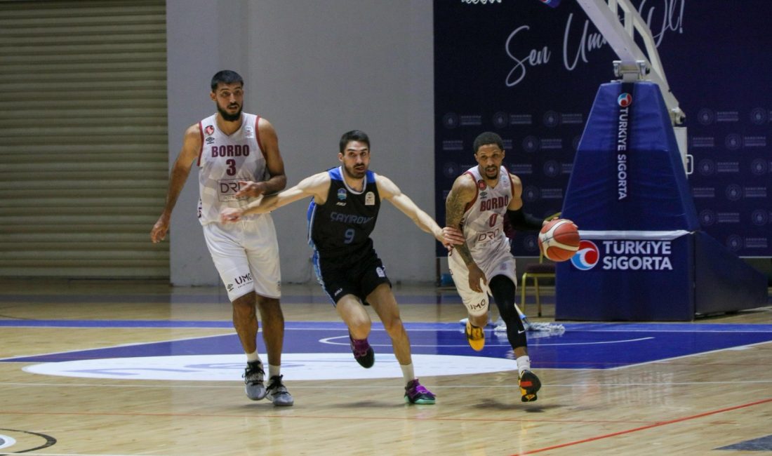 Türkiye Basketbol İlkan Karaman 1. Ligi’nin 15’inci haftasında Bandırma Bordo