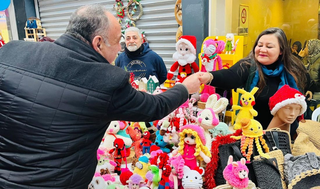 MHP Bandırma İlçe Başkanı Bekir Bozkurt, Geleneksel Kadın El Emekleri