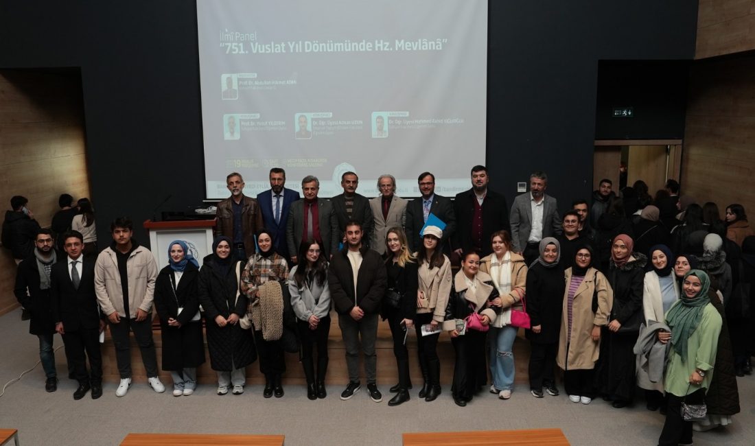Mevlânâ’nın öğretileri Bandırma Üniversitesi’nde anlatıldı Bandırma Onyedi Eylül Üniversitesi’nde düzenlenen panelde öğrencilere Mevlânâ’nın hayatına, öğretilerine