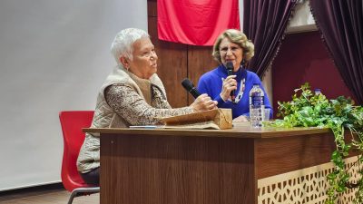 Atatürkçü Düşünce Derneği Bandırma Şubesi, Yazar Ulviye Akcoş’un katılımıyla düzenlediği