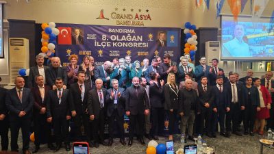 AK Parti Bandırma İlçe Başkanlığı, Başkan Göksel Karlan liderliğinde yeni