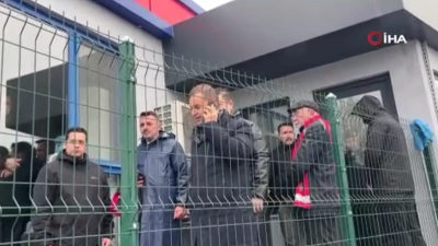 Balıkesir Büyükşehir Belediye Başkanı Ahmet Akın, Karesi’deki mühimmat fabrikasında meydana