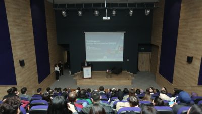 Bandırma Onyedi Eylül Üniversitesi’nde gerçekleştirilen konferansta Türk kültürünün uluslararası arenadaki