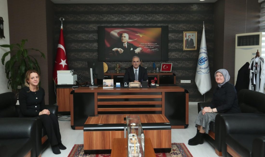 Bandırma Fatma Ana Yurdu’ndan Rektör Boz’a ziyaret Bandırma Fatma Ana Kız Öğrenci Yurdu yönetimi, Bandırma Onyedi Eylül