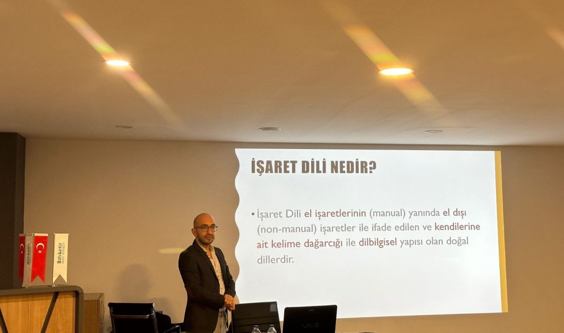 Balıkesir’de İşaret Dili Eğitimi ile engelsiz iletişim adımları Balıkesir Büyükşehir Belediyesi ve iş birliği yaptığı kurumların düzenlediği 120