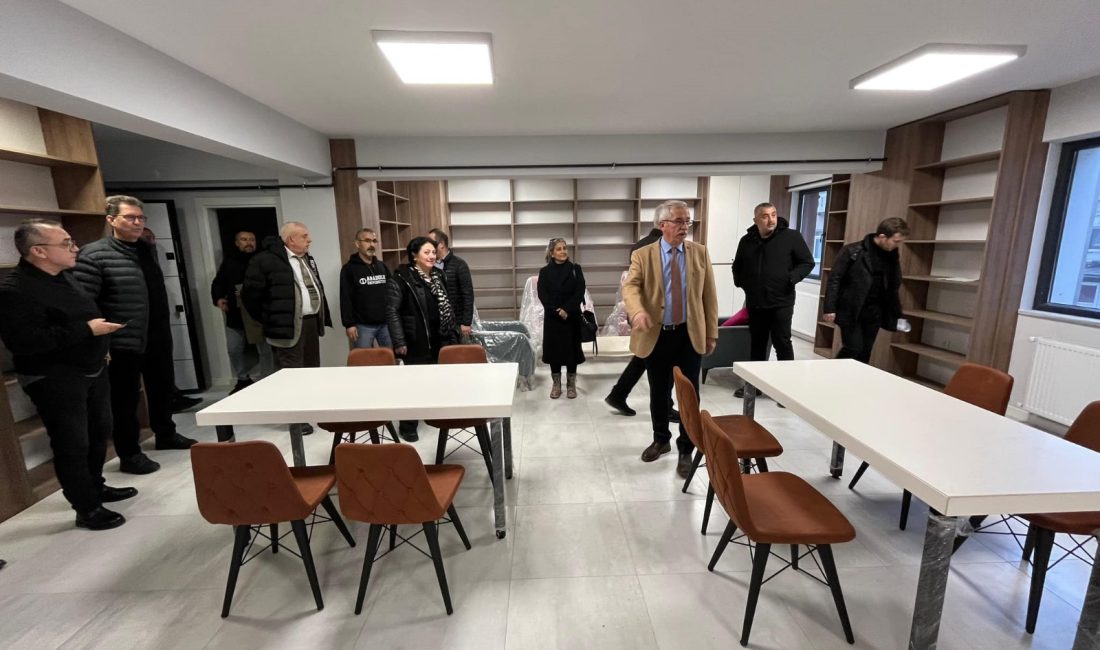 Erdek’te Eğitim ve Kültür Merkezi çalışmaları hızlandırıldı Mürüfe Çağlayan Eğitim ve Kültür Merkezi ile Ek Hizmet Binası’nda